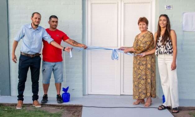 La Cautiva celebró su 114° aniversario con la inauguración de la re funcionalización de la Planta Potabilizadora