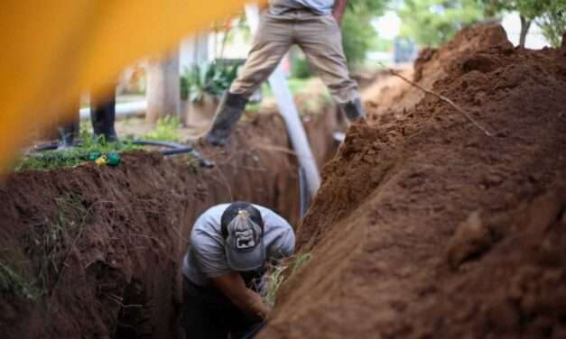 Laboulaye: el municipio trabaja en la reparación de la Red Cloacal