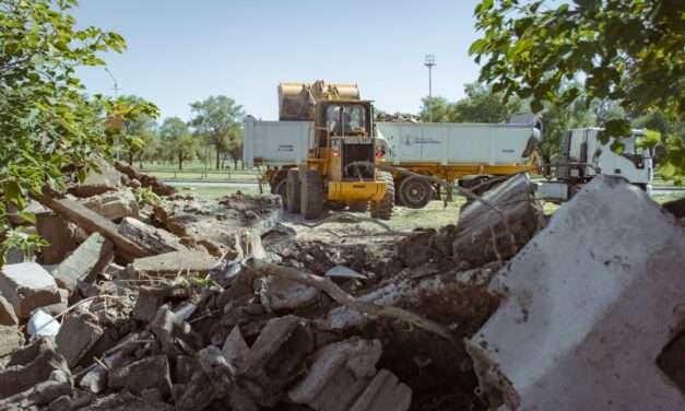 Río Cuarto: Avanza a buen ritmo la recuperación del corsódromo luego de las demoliciones