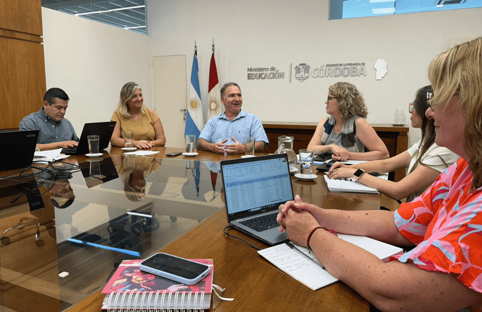 Córdoba: Educación recibió a representantes de Unicef Argentina