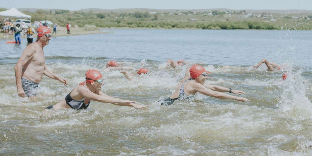 La presa de Achiras será epicentro de una competencia de nado en aguas abiertas