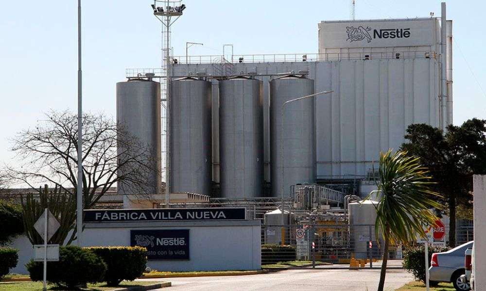 Nestlé cierra su fábrica de Villa Nueva durante marzo