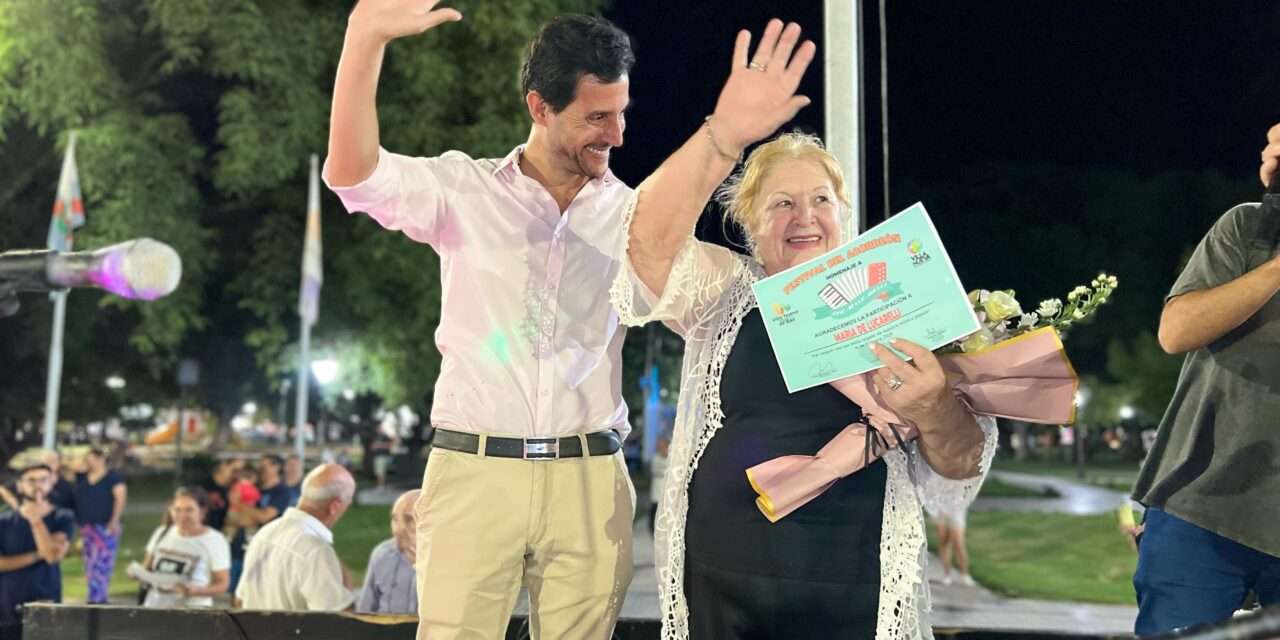 Villa Nueva vibró con el Festival del Acordeón en homenaje a Oscar Lucarelli