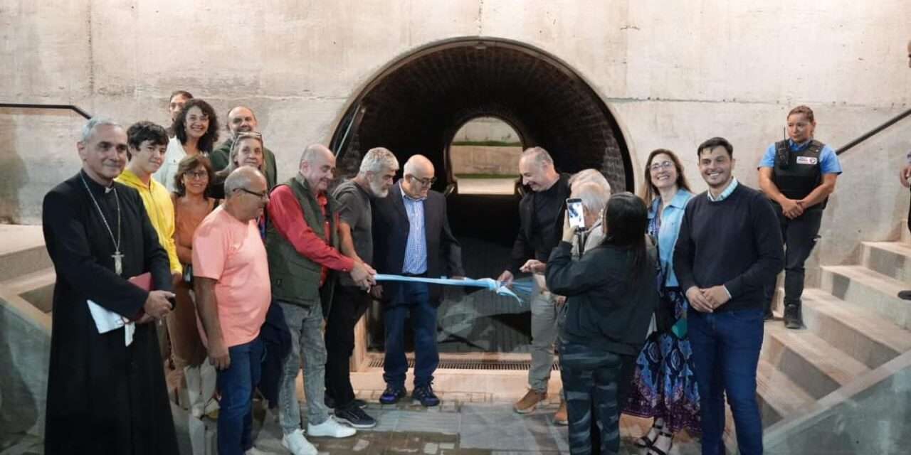 Villa María: Accastello inauguró el «Paseo Hermanos Seco» en el Predio Ferrourbanístico