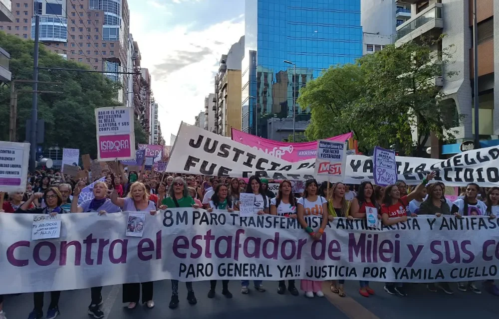 8M: miles de mujeres marcharon en todo el país